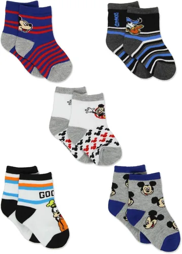 Miniatura 2 de Disney Boys Toddler Mickey Mouse Crew Style Socks