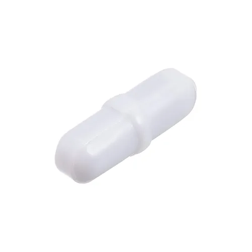 MECCANIXITY Barra agitadora magnética mezcladora de 0.031 x 0.276 in con imán de revestimiento en forma de anillo, color blanco para laboratorio
