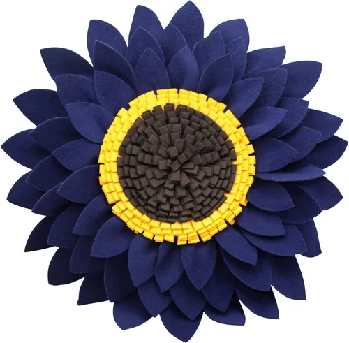 Miniatura 35 de Almohada de flores – Almohadas decorativas de girasol – Almohada redonda de margaritas de flores 3D – Almohada redonda de acento de girasol – Soleado