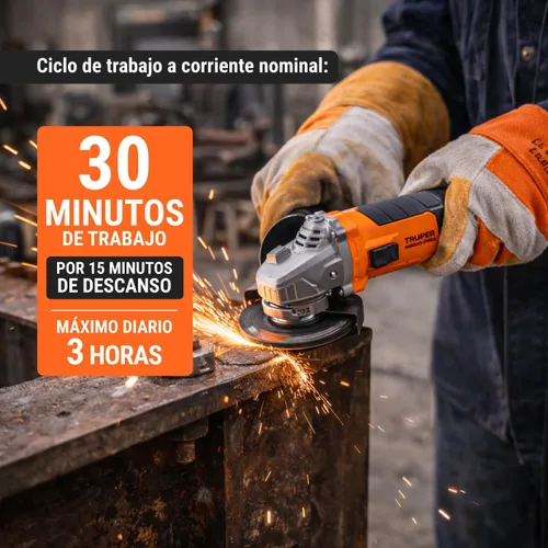 Miniatura 6 de Amoladora angular 4-1/2 ', ERGO-PRO, 900 W