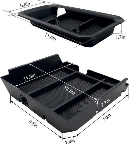 Miniatura 5 de Organizador de consola central, organizador de tablero compatible con Toyota Tundra 2022 2023 2024 2025