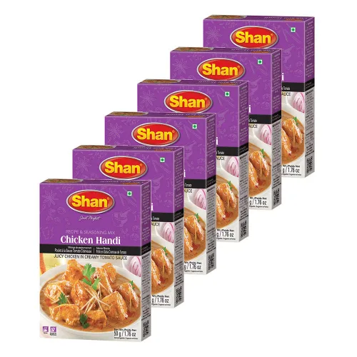 Miniatura 287 de Shan Korma Recipe and Seasoning Mix 1.76 oz (50g) - Spice Powder for Traditional Meat in Yogurt Sauce - Suitable for Vegetarians - Airtight Bag in a