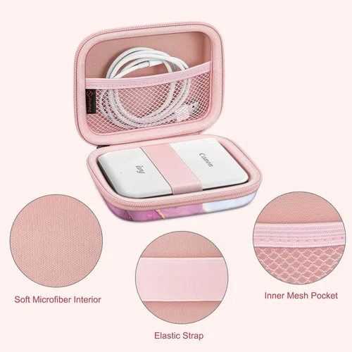 Miniatura 4 de Fintie Funda protectora para Canon Ivy 2 Mini, Canon Ivy CLIQ2 / CLIQ+2 Cámara instantánea impresora de fotos - Funda de transporte rígida a prueba