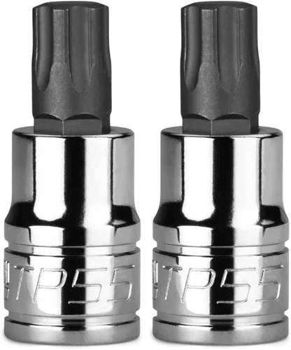 Miniatura 20 de Capri Tools TP55 Star Plus Bit Socket, impulsor de 3/8 pulgadas