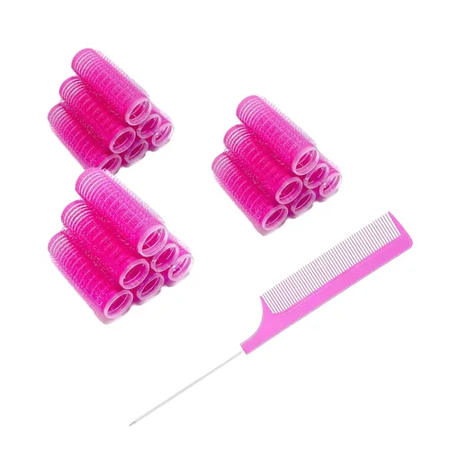 Miniatura 14 de 36 PCS Rizadores de Cabello Pequeños con Autoagarre Sin Calor Rizadores de Rodillo Rizadores de Cabello Pro Salón Peluquería Rizador DIY Peinado
