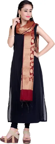 Miniatura 3 de Chandrakala Banarasi Dupatta para mujer, chal bufanda envolvente Chunni, (D267)