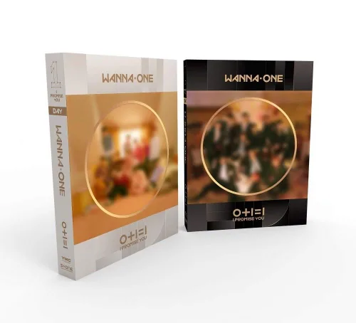 YMC Entertainment WANNA ONE - 0+1=1 I PROMISE YOU (2nd Mini álbum) [Day+Night ver. SET] 2CD+Photobook+Photocard+Mirror Card+Tazo+2 Póster plegado