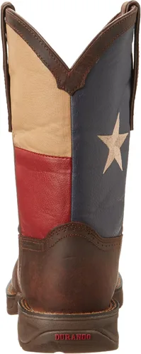Miniatura 3 de Durango DB4446 Western - Botas de meter con bandera de 11 pulgadas para hombre, Marrón