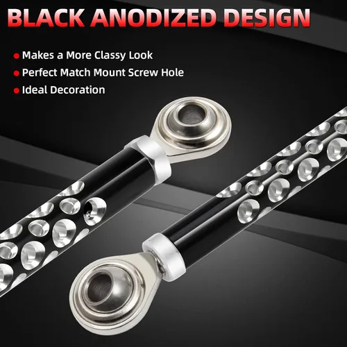 Miniatura 2 de Amazicha Engranaje de palanca de cambios para motocicleta, color negro, compatible con Harley Davidson Softail Dyna Touring Street Glide Electra
