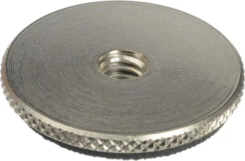 Miniatura 2 de Manfrotto Adaptador de montaje, rosca hembra de 1/4" x20 a macho de 3/8" con brida moleteada. (#3367)