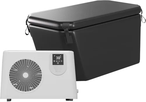 Miniatura 11 de Deeptime Bañera de hielo inteligente (todo en Gen 3), baño de hielo con enfriador integrado (32F-104F), control de smartphone, diseño silencioso