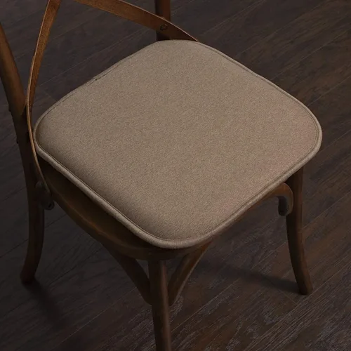Miniatura 5 de Sweet Home Collection Cojines de espuma viscoelástica para silla, goma antideslizante y diseño de panal de abejas y esquinas redondeadas de 16 x 16