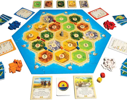 Miniatura 2 de Catan 5ª edición incluida con Catan: Ciudades y Caballeros Expansión