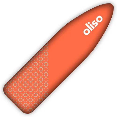Miniatura 12 de oliso Funda para tabla de planchar – 100% algodón con almohadilla de fieltro profesional, se adapta a tablas estándar de 54 x 15 pulgadas – Ajuste