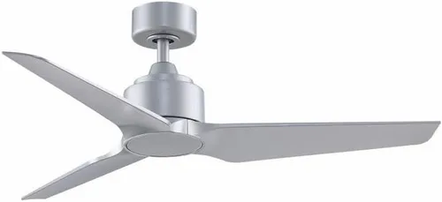Miniatura 5 de Fanimation TriAire Custom - Ventilador de techo de 3 aspas, 12.42 pulgadas de alto y 48 pulgadas de ancho, acabado blanco mate, color blanco mate
