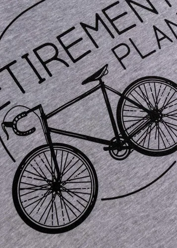 Miniatura 5 de My Retirement Plan (bicicleta) Divertida camiseta para ciclista jubilado