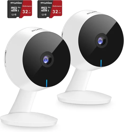 Miniatura 16 de LaView Cámaras 2K de 4MP para seguridad del hogar en interiores, cámara de seguridad para el hogar 5G y 2.4GHz para bebé/anciano/mascota/niñera