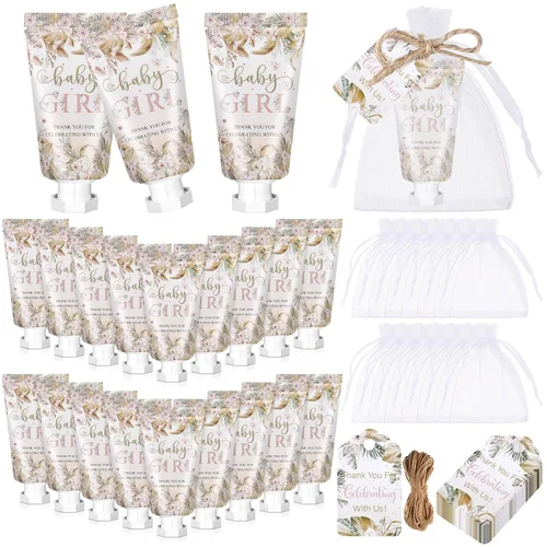 Miniatura 23 de 48 juegos/144 piezas de crema de manos para baby shower, regalos de fiesta para invitados, regalos de novia, boda, agradecimiento, mini juego