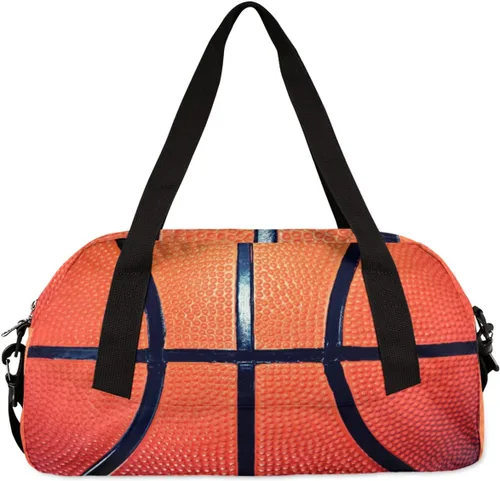 Miniatura 5 de Bolsa de lona para niños, bolsa de gimnasio deportiva para niños, niñas y adolescentes, bolsa de mano para el fin de semana, bolsa de viaje