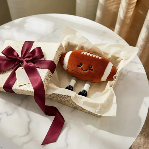 Miniatura 6 de YUDONG Almohada de fútbol de peluche suave de 12 pulgadas - Adorable juguete de fútbol de peluche, divertido animal de peluche esférico, linda