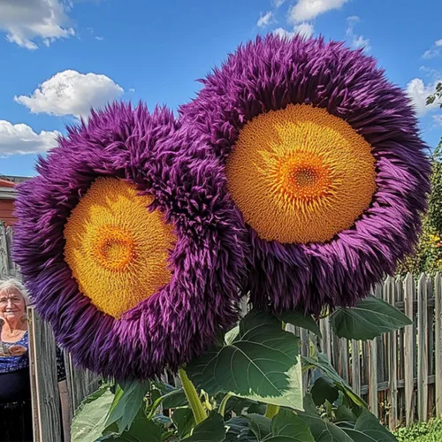 Miniatura 6 de Más de 150 semillas de girasol raras para plantar girasoles de oso de peluche gigantes, semillas de reliquia sin OMG para el hogar, jardín al aire