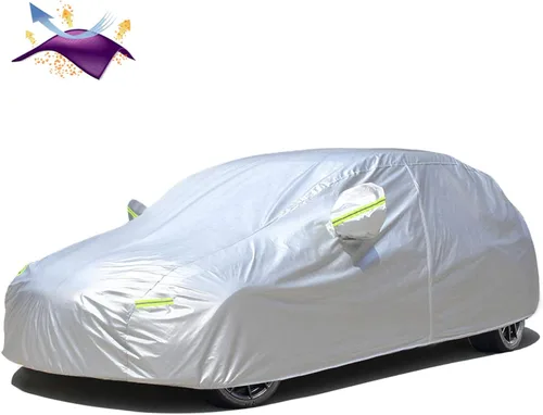 Miniatura 14 de KouKou Oxford - Cubierta impermeable para automóvil, para todo tipo de clima, para exteriores, contra la lluvia, el polvo, el sol, UV