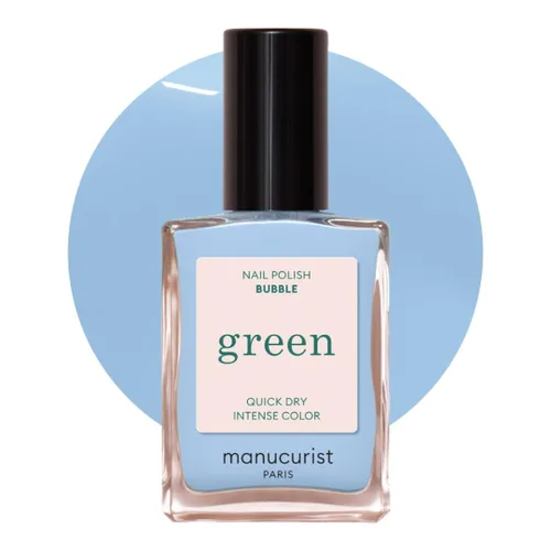 Miniatura 16 de Manucurist Esmalte de uñas verde de secado rápido, cuarzo (marrón brillante), sin 9 unidades, a base de plantas y vegano, no tóxico, clásico