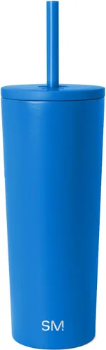 Miniatura 34 de Simple Modern- Vaso con aislamiento, c/tapa y pajilla Taza de viaje Botella de agua de ac. inox. reutilizable Unisex Colecc. Classic 24 oz