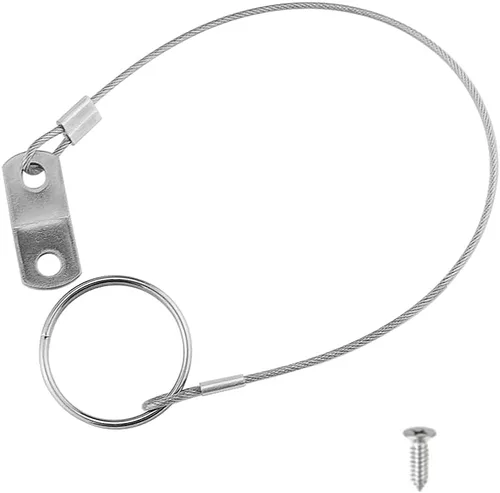 Miniatura 4 de brandname Wwxuanke - Cordón de acero inoxidable 316, cable de seguridad, hardware marino para prevención de pérdidas, 1 bucle con anillo