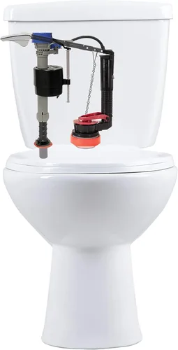 Miniatura 3 de Fluidmaster K-400H-021-P8 PerforMAX Kit de reparación de inodoro de todo 2 pulgadas, multicolor
