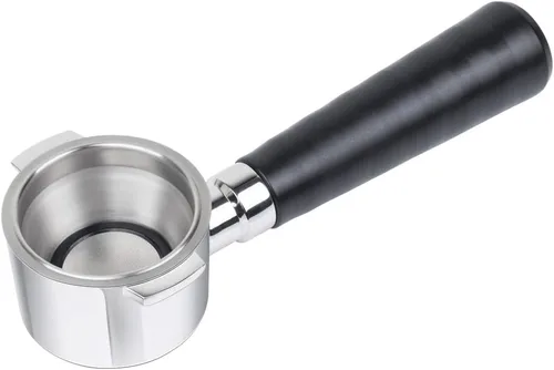 Acero inoxidable 2.008 in 2 orejas Portafilter reemplazo soporte de filtro compatible para máquinas de café ECP31.21, soporte de filtro desmontable