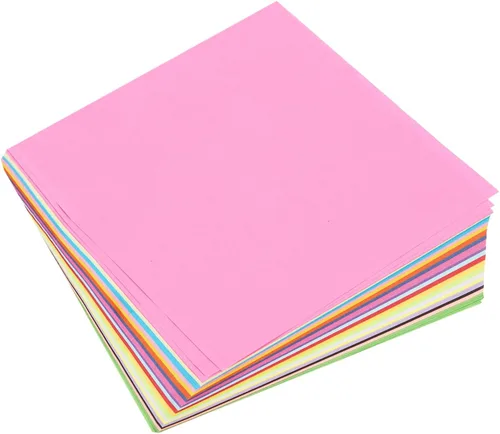 Miniatura 21 de MECCANIXITY 100 hojas de papel de origami de doble cara de 8 x 8 pulgadas (7.9 x 7.9 in), hoja cuadrada para proyectos de manualidades, Pasto verde