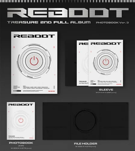 Miniatura 3 de LIBRO DE FOTOS Ver. TREASURE REBOOT 2º Álbum Completo Ver.2 K-POP SEALED