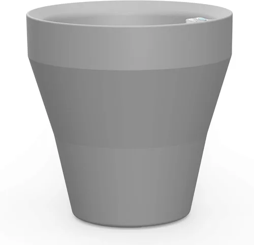 Miniatura 9 de Crescent Garden Rim TruDrop - Maceta de riego automático, 26 pulgadas (oliva)
