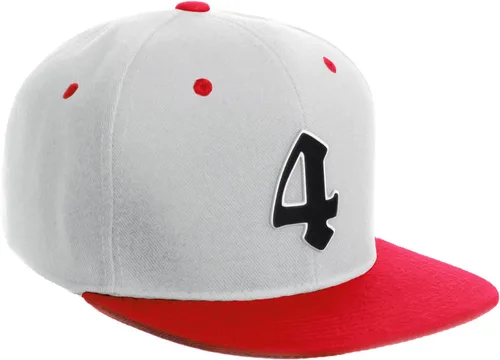 Miniatura 48 de Daxton Gorra clásica con visera de billete plano con letras del alfabeto inglés antiguo de la A a la Z