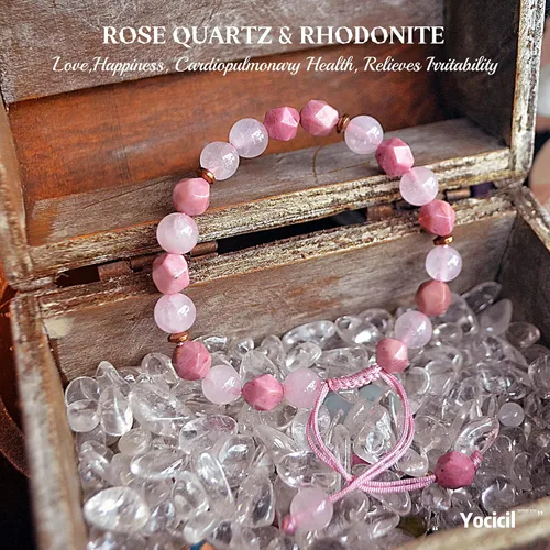 Miniatura 45 de Pulseras de la amistad, pulsera de obsidiana negra arcoíris para mujeres y hombres, 0.394 pulgadas (0.394 in), ojo de tigre, hematita y cristal