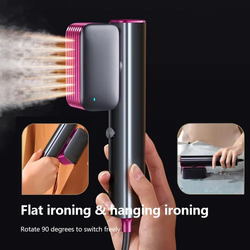Miniatura 4 de Nesugar Vaporizador para ropa, vaporizador portátil de moda para ropa, 0.8 libras ligeramente, calentamiento rápido de 15 segundos, 10 minutos