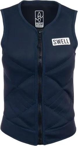 Miniatura 11 de SWELL Wakesurf Chaleco de neopreno para mujer diseñado exclusivamente para wakesurf, ¡pero ideal para todas las demás actividades acuáticas! Azur