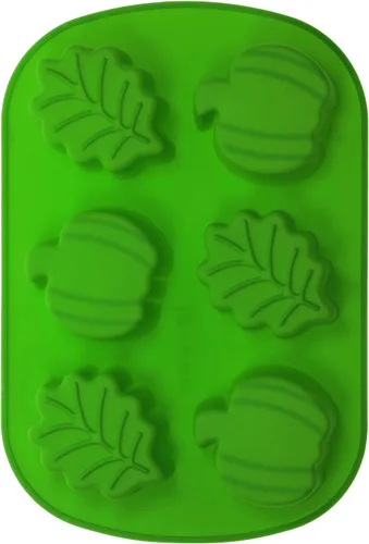 Miniatura 6 de Moldes de silicona de hoja de calabaza para cocina, molde de jabón de gelatina de chocolate para helado, moldes para hornear, molde de silicona