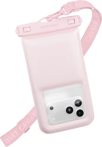 Miniatura 9 de VELVET CAVIAR Funda impermeable para teléfono con cordón, funda flotante IP68 para iPhone y todos los teléfonos, bolsa seca para esnórquel, playa
