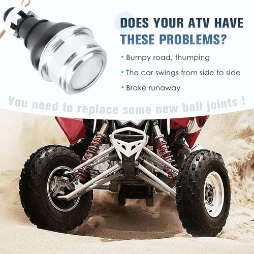 Miniatura 6 de Youxmoto Rótulas superiores inferiores para Honda Fourtrax 300/Foreman 400 1988-2003/Kodiak Grizzly, para Yamaha RHINO 700 450 660; para Arctic Cat