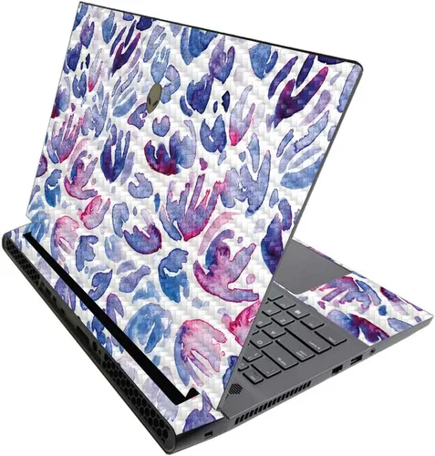 Miniatura 726 de MightySkins - Skin brillante con purpurina para Alienware M17 R3 (2020) y M17 R4 (2021) - Diversión de los años 90 Acabado duradero con purpurina