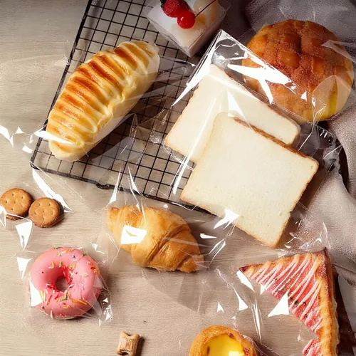 Miniatura 6 de Bolsas autoadhesivas de 3 x 3 pulgadas, 500 unidades, bolsas de celofán transparentes resellables para panadería, galletas, dulces, tarjetas