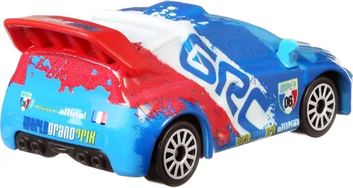 Miniatura 3 de Disney Cars Juguetes y Pixar Cars Raoul Çaroule, miniatura, juguetes coleccionables de autos de carreras basados en películas de autos, para niños