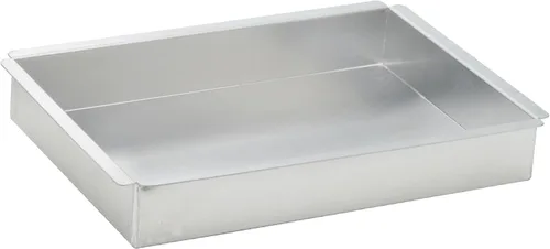 Miniatura 6 de WINCO Molde cuadrado antiadherente para tartas, 8 x 8 pulgadas, acero aluminizado