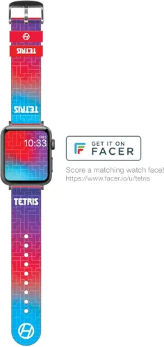 Miniatura 3 de Banda de liberación rápida oficial Tetris para relojes inteligentesrelojes tradicionales (Hyper Gradient) - Hyperkin