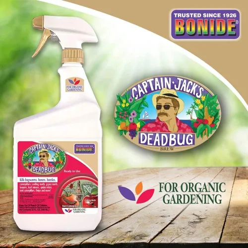 Miniatura 5 de Bonide Captain Jack's Deadbug Brew - Spray listo para usar, insecticida al aire libre de 32 onzas y asesino de ácaros para jardinería orgánica