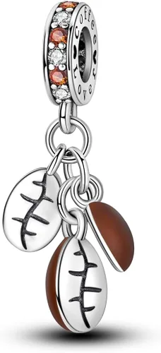 Miniatura 25 de Hapour Dijes de plata de ley 925 para pulseras, collar, joyería europea, colgante de cuentas para mujeres y madres