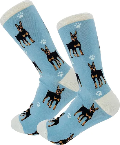Miniatura 21 de E&S Imports Calcetines para amantes de las mascotas, para todas las estaciones, talla única, para mujeres y hombres, regalos para gatos y perros