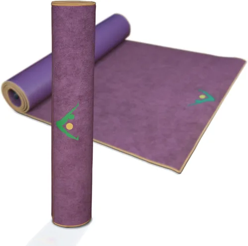 Miniatura 2 de AURORAE Synergy - Esterilla de yoga caliente 2 en 1 con toalla de microfibra antideslizante integrada. No se resbala, sin amontonamiento/olor